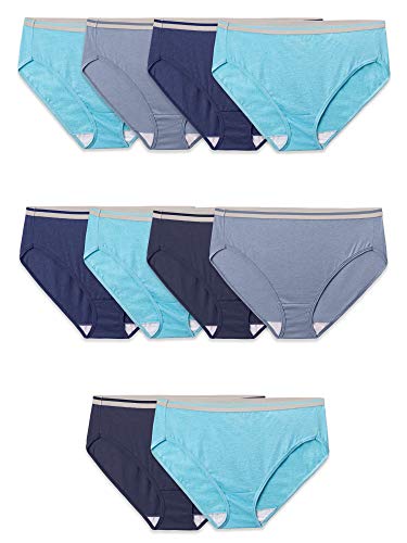 Plus Size Hi Cut - 10 Pack - Assorted Heathers Plus Size Hi Cut - 10 Pack - Assorted Heathers